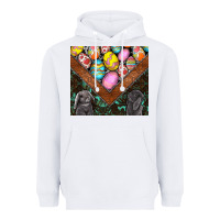 White easter Heavyweight Hoodie - CowhideDigitalArt