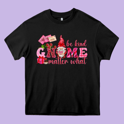 Be Kind Gnome Matter What Heavy Core Tee Designed By Nancycooperartshop