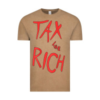 Vintage Coffee tax the rich shirt (on back)political t shirts for women men t shirt Vintage Tee - minhPixels