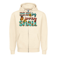Sandshell pray big worry small Zipper Hoodie - BundleAndBundleShop