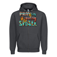 Smoke pray big worry small Zipper Hoodie - BundleAndBundleShop