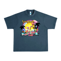 Midnight Navy sunshine on my mind Urban Heavy Tee - NancyCooperArtShop