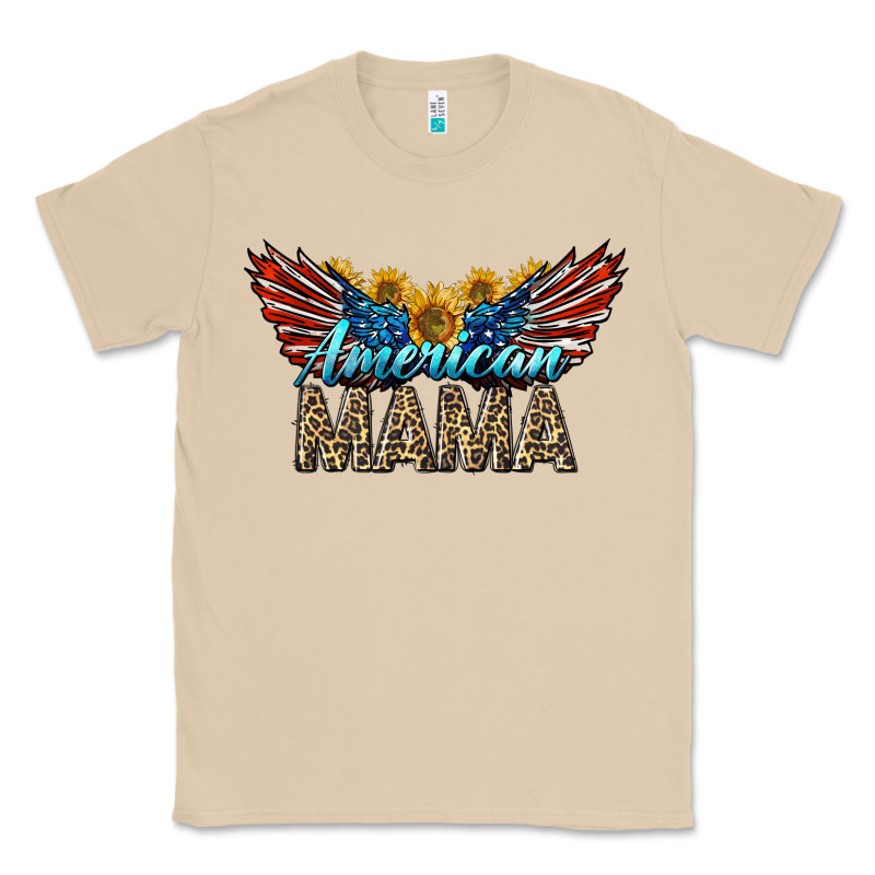 Western American Mama With Sunflowers Classic Tee by LillyAllenDesigns | Teevron