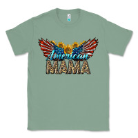 Sage Western American Mama With Sunflowers Classic Tee - LillyAllenDesigns