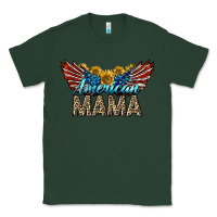 Sports Green Western American Mama With Sunflowers Classic Tee - LillyAllenDesigns