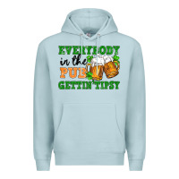 Blue Mist everybody in the pub gettin tipsy Premium Hoodie - FaDigitalArtStudio