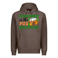 Coffee everybody in the pub gettin tipsy Premium Hoodie - FaDigitalArtStudio