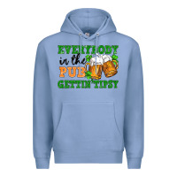 Colony Blue everybody in the pub gettin tipsy Premium Hoodie - FaDigitalArtStudio