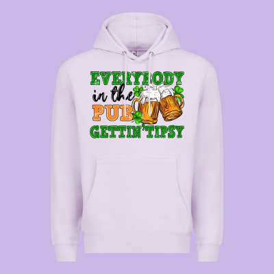Everybody In The Pub Gettin Tipsy Premium Hoodie Designed By Fadigitalartstudio