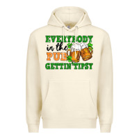 Sandshell everybody in the pub gettin tipsy Premium Hoodie - FaDigitalArtStudio