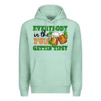 Seafoam everybody in the pub gettin tipsy Premium Hoodie - FaDigitalArtStudio