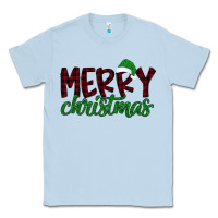 Dusty Blue Merry Christmas Classic Tee - Bettercallsaul