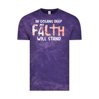 Cloud Purple Oceans Deep My Faith Will Stand Vintage Tee - Bettercallsaul