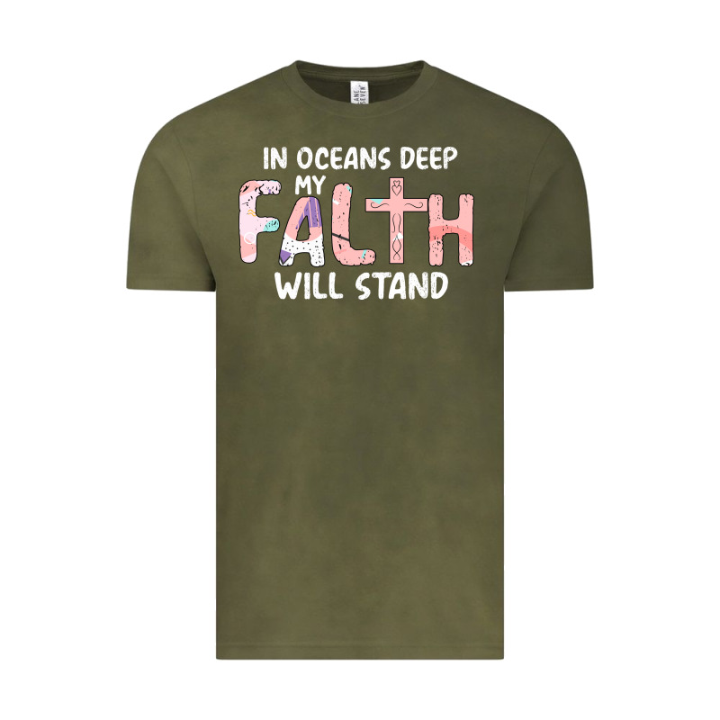 Oceans Deep My Faith Will Stand Vintage Tee by Bettercallsaul | Teevron