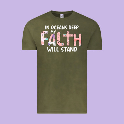 Oceans Deep My Faith Will Stand Vintage Tee Designed By Bettercallsaul