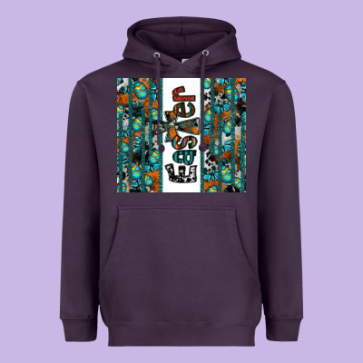 Easter Heavyweight Hoodie Designed By Cowhidedigitalart