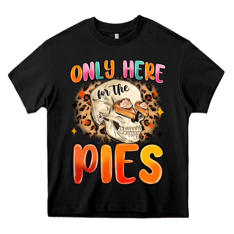 Only Here For The Pies Heavy Core Tee by MaliasSmallBusiness | Teevron