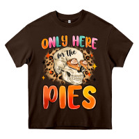 Chocolate Brown only here for the pies Heavy Core Tee - MaliasSmallBusiness
