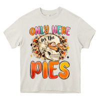 Cream only here for the pies Heavy Core Tee - MaliasSmallBusiness