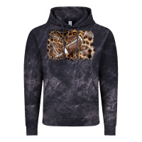Cloud Black Football background leopard Vintage Hoodie - NancyCooperArtShop