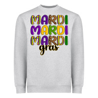 Mardi Mardi Mardi Gras Heavyweight Sweatshirt | Teevron