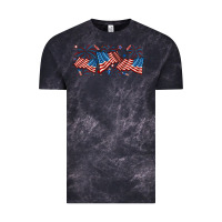 Cloud Black fourth of july american flag Vintage Tee - RanaPortraitStore