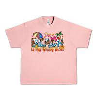 Salmon the beach is my happy place Urban Heavy Tee - NancyCooperArtShop