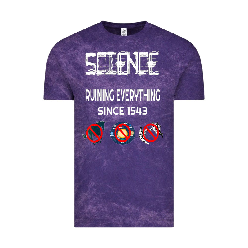 Science Ruining Everything Since 1543 Aliens Vintage Tee by minhPixels | Teevron