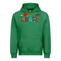 Emerald brave and aztec wood sunflower with arrow Urban Hoodie - Artiststas
