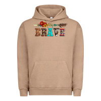 Pigment Burro brave and aztec wood sunflower with arrow Urban Hoodie - Artiststas
