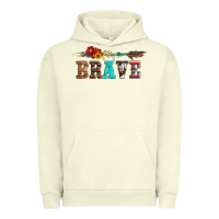 Pigment Pistachio brave and aztec wood sunflower with arrow Urban Hoodie - Artiststas