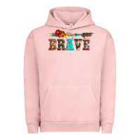 Brave And Aztec Wood Sunflower With Arrow Urban Hoodie | Teevron