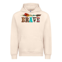 Sandshell brave and aztec wood sunflower with arrow Urban Hoodie - Artiststas