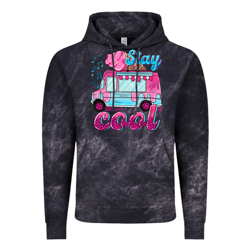 Stay Cool With Ice Cream Van Summer Vintage Hoodie by NancyCooperArtShop | Teevron