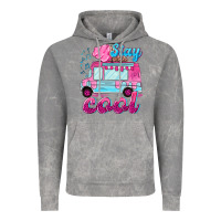 Cloud Rock Stay cool with ice cream van summer Vintage Hoodie - NancyCooperArtShop