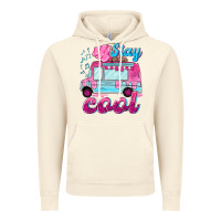 Vintage Artic Stay cool with ice cream van summer Vintage Hoodie - NancyCooperArtShop