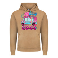 Vintage Camel Stay cool with ice cream van summer Vintage Hoodie - NancyCooperArtShop