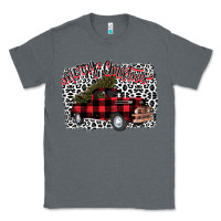 Charcoal Heather Merry Christmas Truck Classic Tee - Bettercallsaul