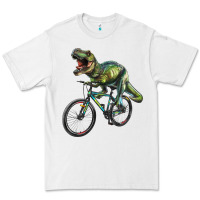White t rex dinosaur riding dinosaur Premium Tee - RanaPortraitStore