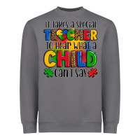 Storm it takes a special teacher to hear what a child can't say Heavyweight Sweatshirt - OliviaCreatesArt