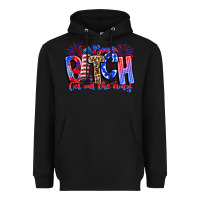 Black boom bitch get out the way Heavyweight Hoodie - CowhideDigitalArt