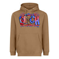 Toasted Coconut boom bitch get out the way Heavyweight Hoodie - CowhideDigitalArt