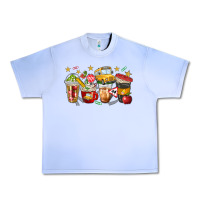 Grape Ice school bus coffee cups Urban Heavy Tee - NancyCooperArtShop