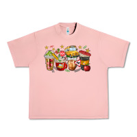 Salmon school bus coffee cups Urban Heavy Tee - NancyCooperArtShop