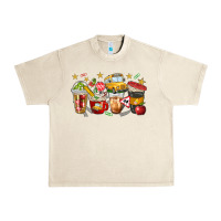 Sandshell school bus coffee cups Urban Heavy Tee - NancyCooperArtShop