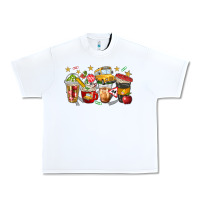 White school bus coffee cups Urban Heavy Tee - NancyCooperArtShop
