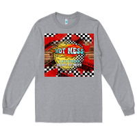 Heather Grey hot mess daddy of both Long Sleeve Tee - TumblerDesignByShophia