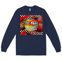 Navy hot mess daddy of both Long Sleeve Tee - TumblerDesignByShophia