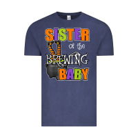 Vintage Denim sister of brewing baby halloween theme baby shower spooky t shirt Vintage Tee - minhPixels