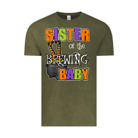 Vintage Olive sister of brewing baby halloween theme baby shower spooky t shirt Vintage Tee - minhPixels
